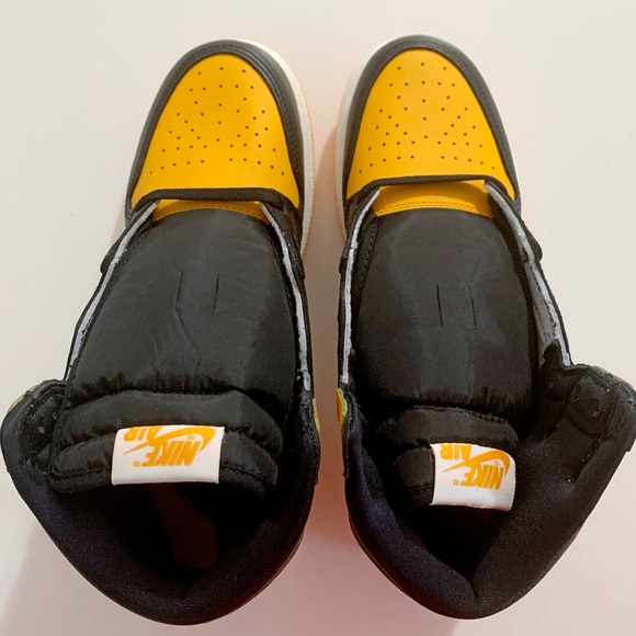 Nike ❌SOLD🎁Air Jordan 1 Retro OG High Taxi Mens 13 NEW - Picture 6 of 9